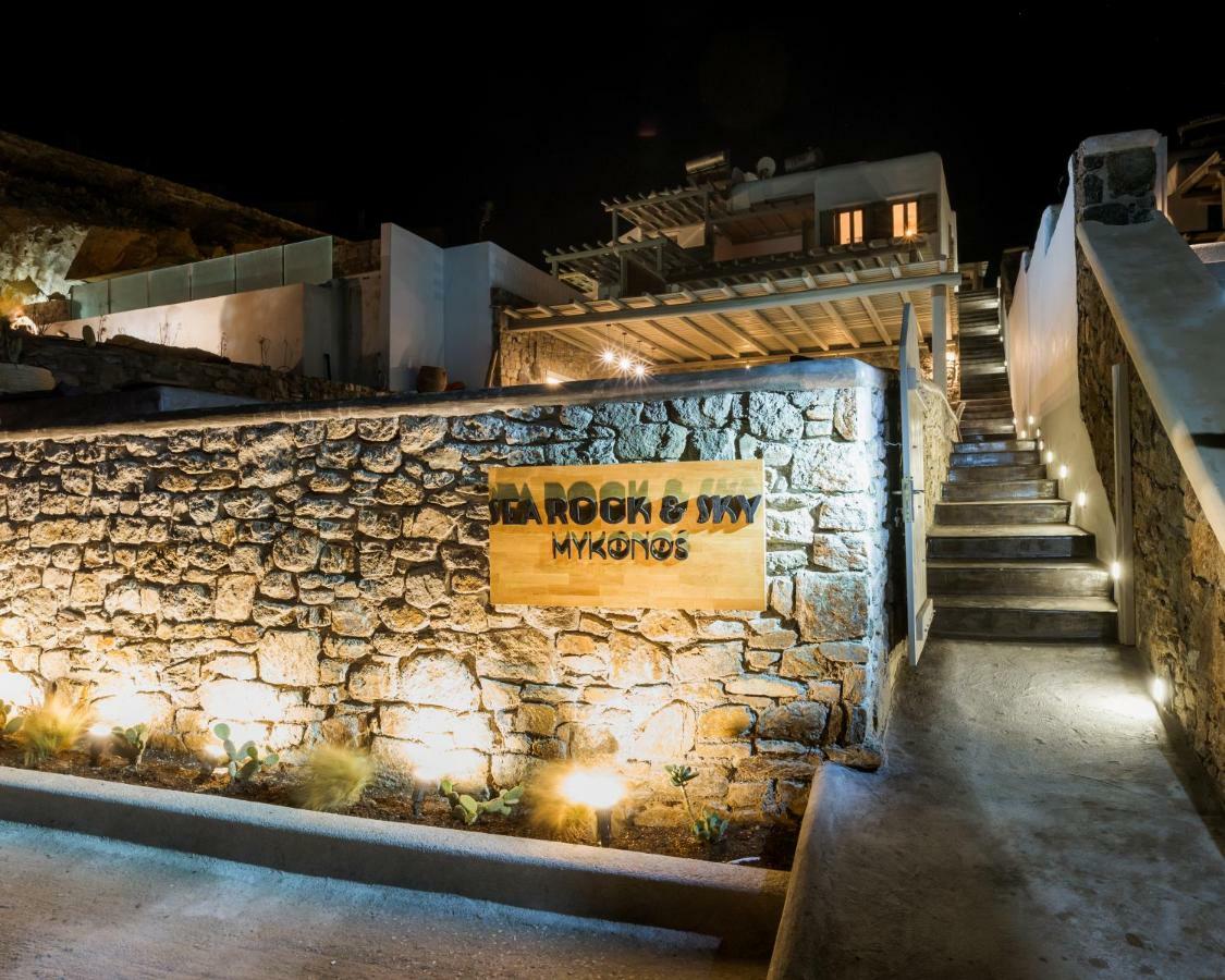 Sea Rock & Sky Private Residence Merchia Beach Exterior foto